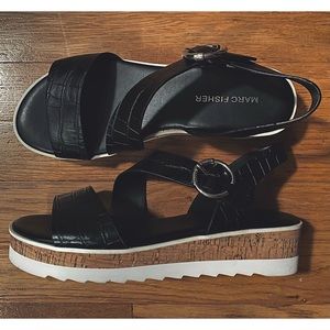 Black Platform Sandals